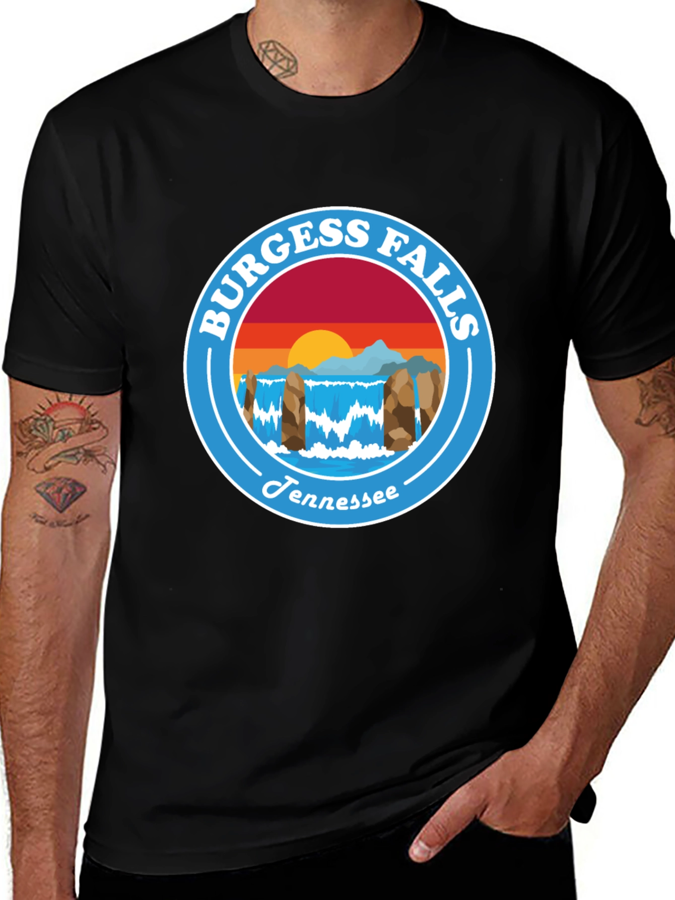 Burgess Falls Tennessee T-Shirt
