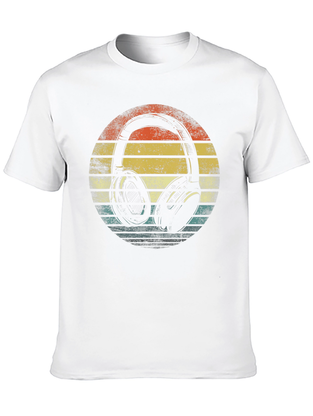 Retro Headphone Graphic Tee