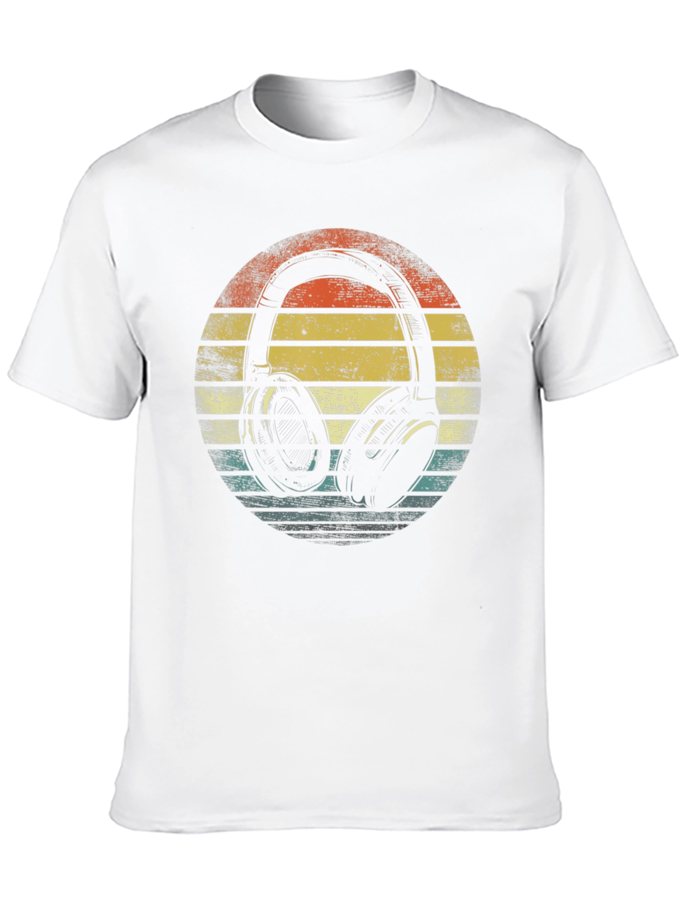 Retro Headphone Graphic Tee