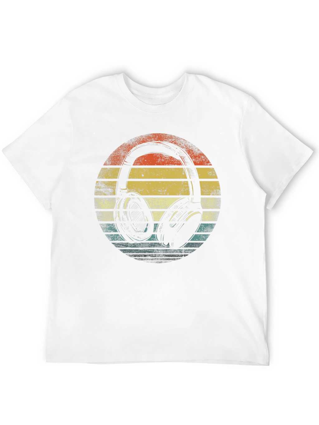 Retro Headphone Graphic Tee