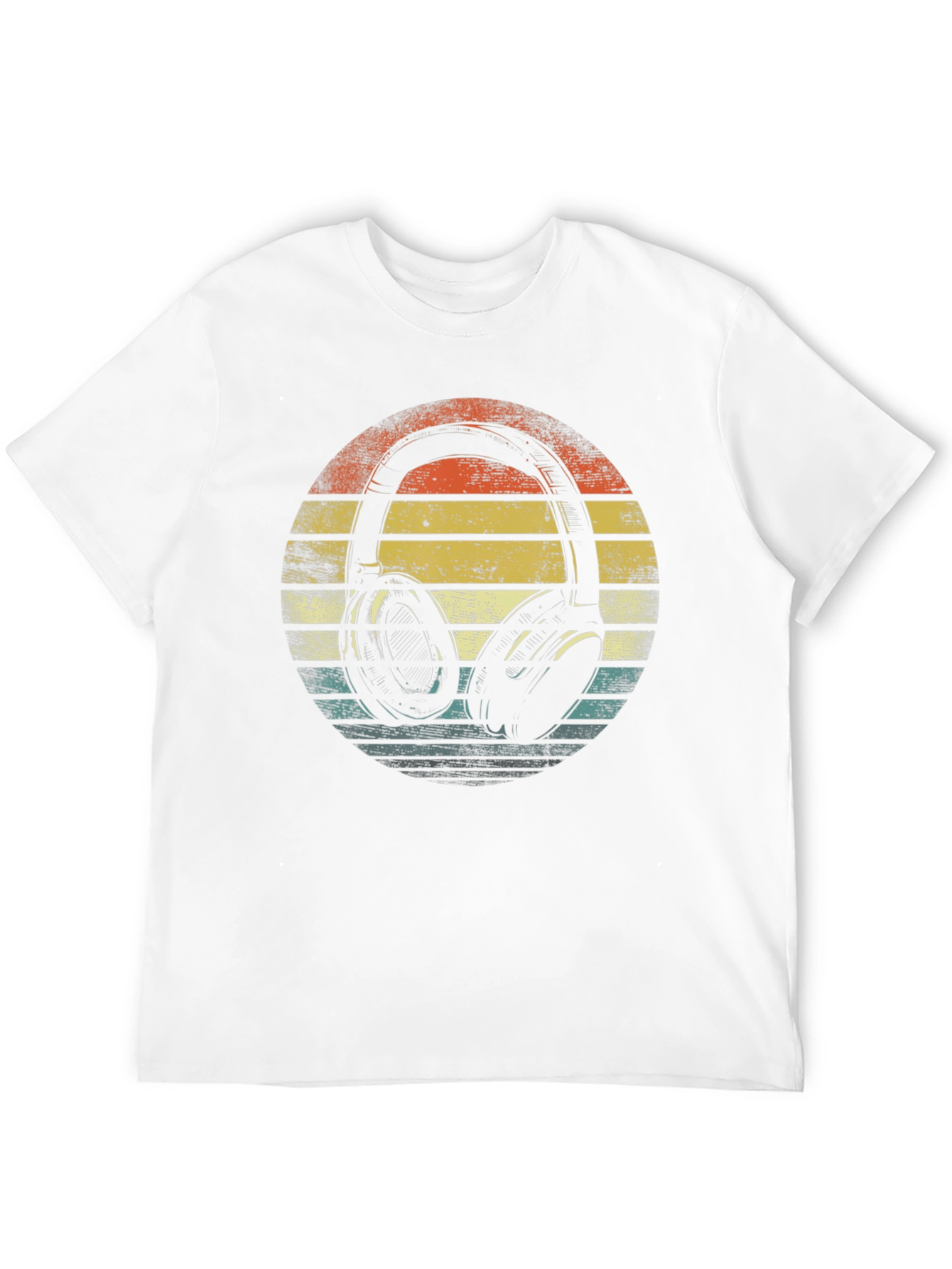 Retro Headphone Graphic Tee