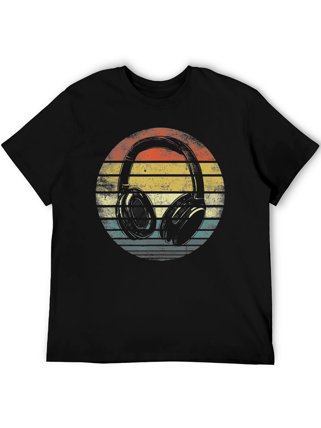 Retro Headphone Graphic Tee