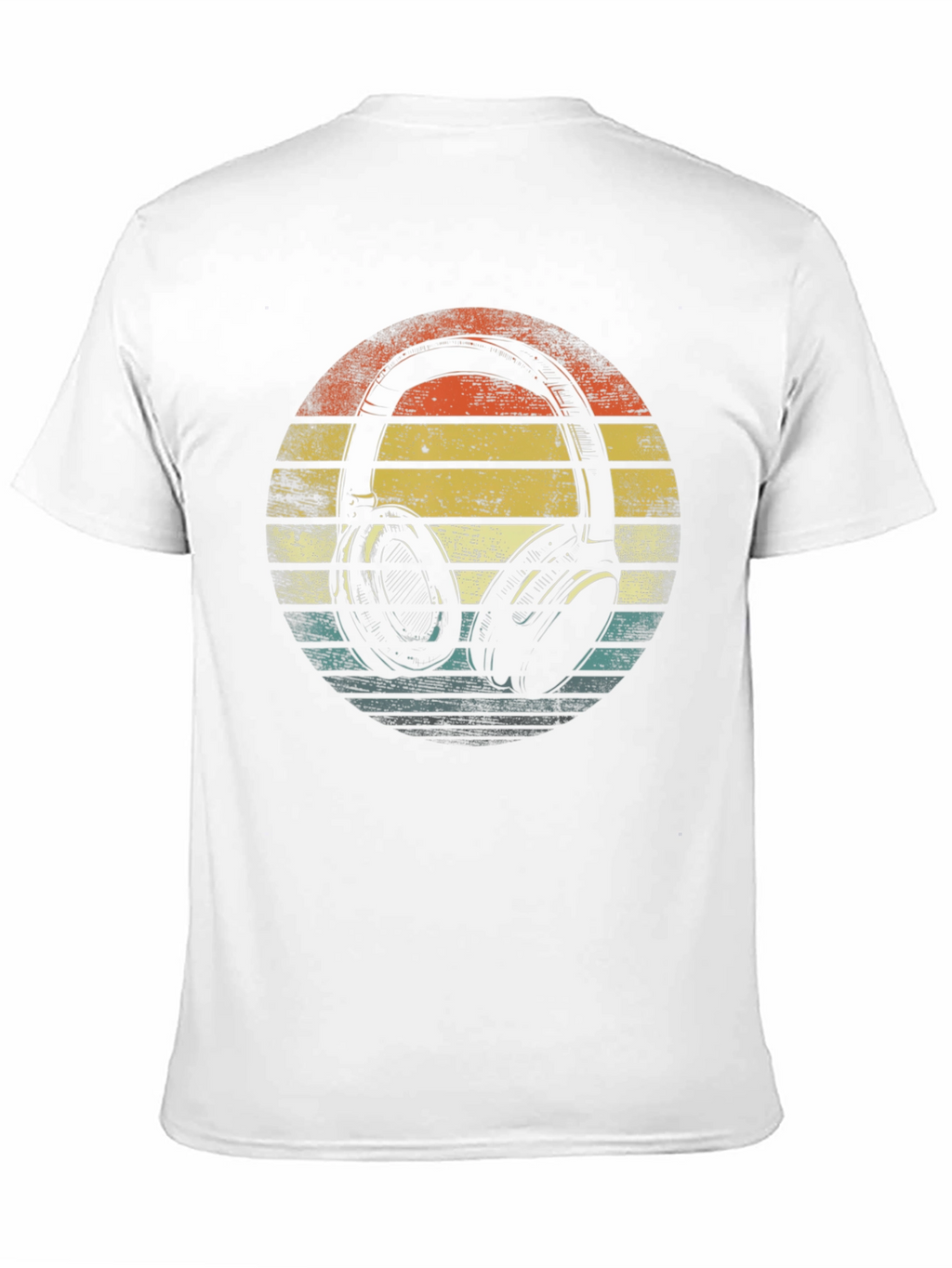 Retro Headphone Graphic Tee