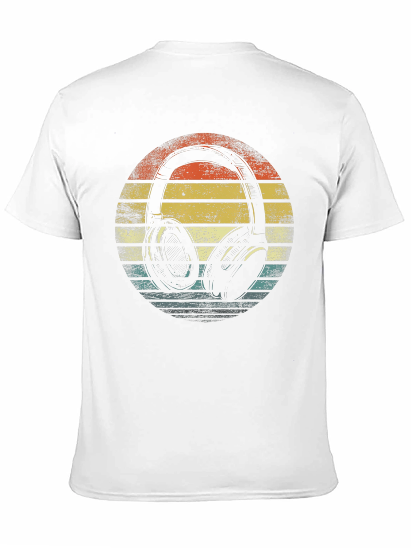 Retro Headphone Graphic Tee