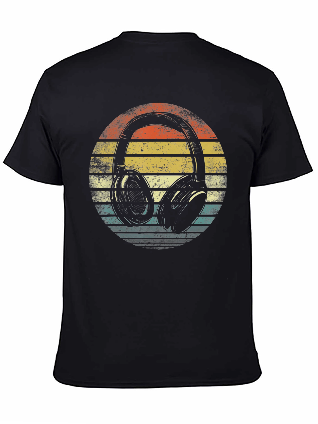 Retro Headphone Graphic Tee