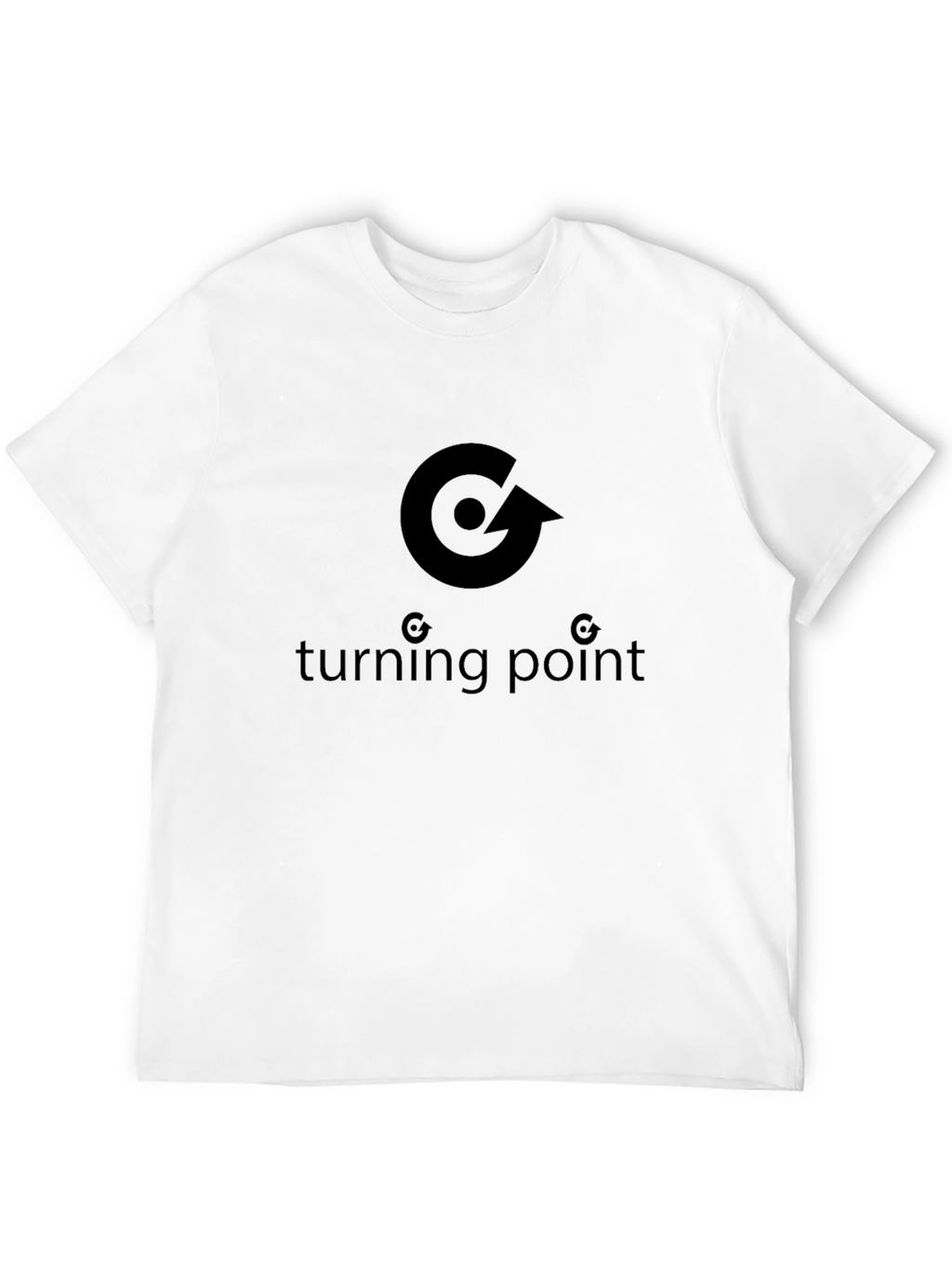 Turning Point Graphic Tee - Modern Black T-Shirt
