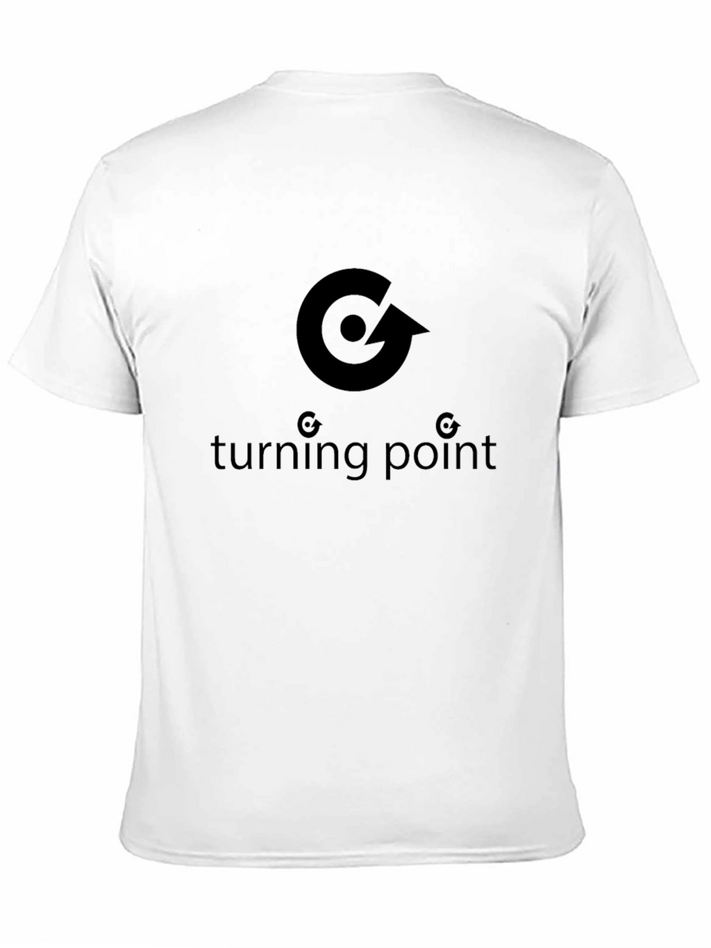 Turning Point Graphic Tee - Modern Black T-Shirt