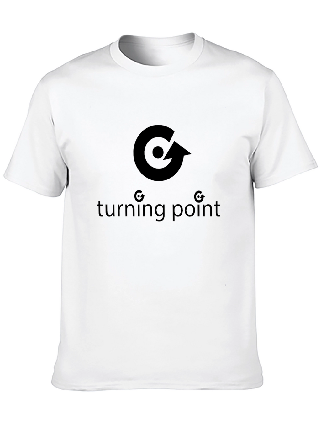Turning Point Graphic Tee - Modern Black T-Shirt