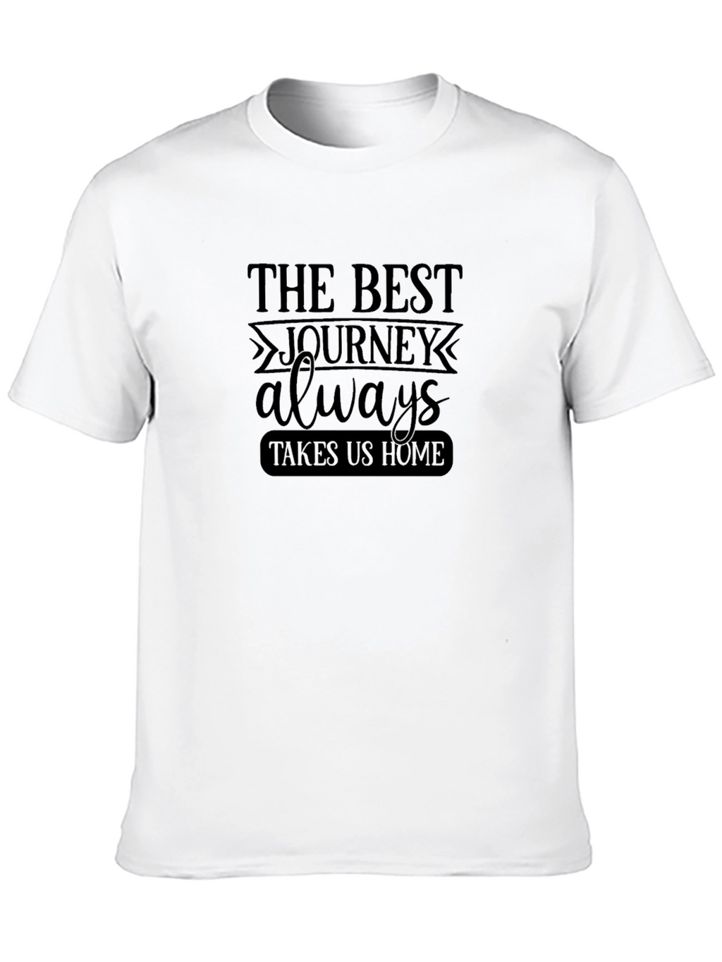 The Best Journey T-Shirt - Unisex Black Tee
