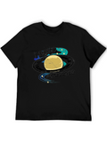 I Love Astronomy Black T-Shirt