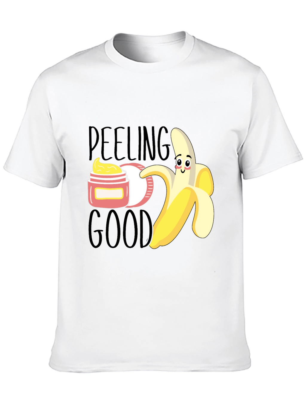 Funny Banana Peeling Good T-Shirt