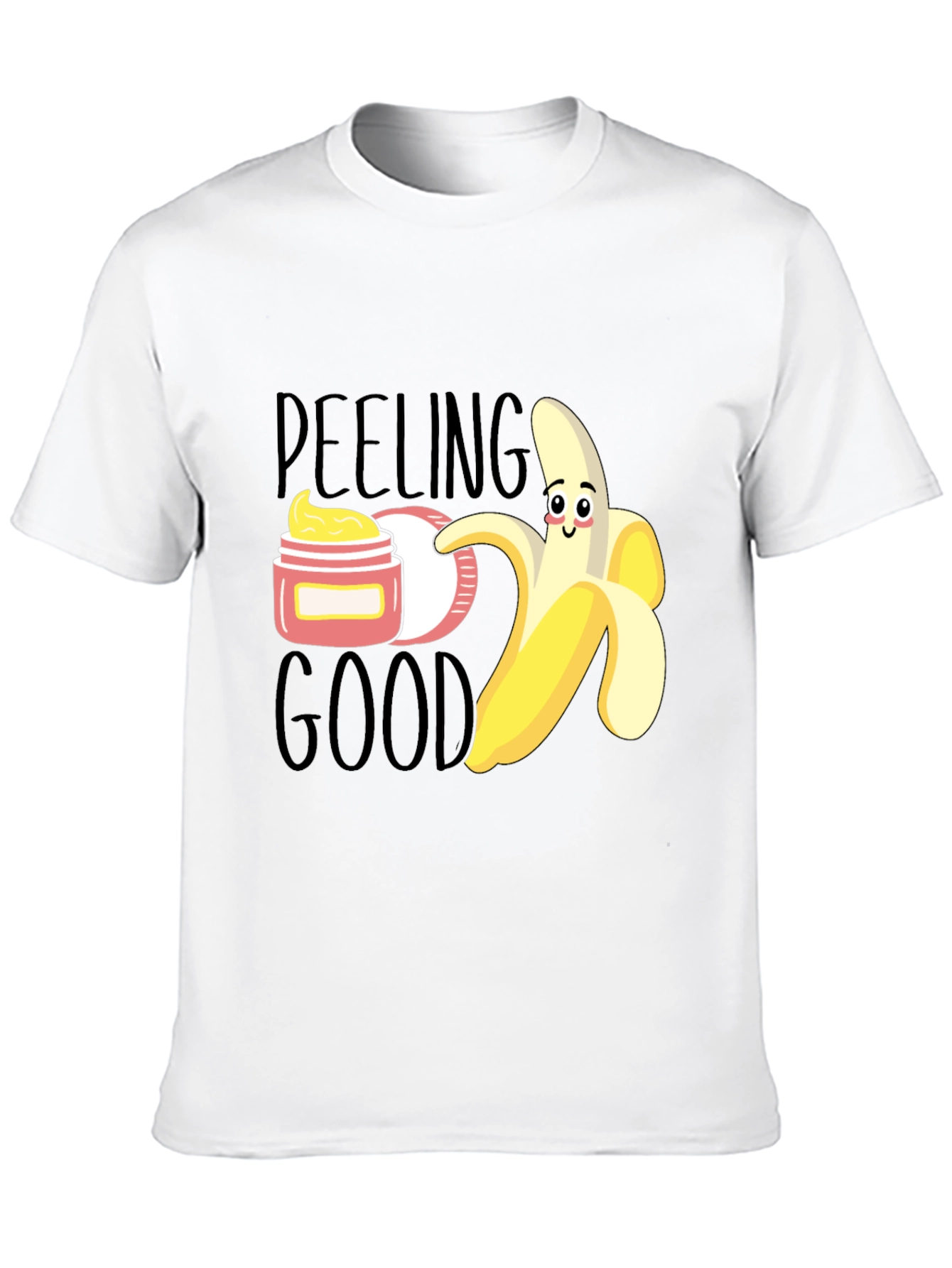 Funny Banana Peeling Good T-Shirt