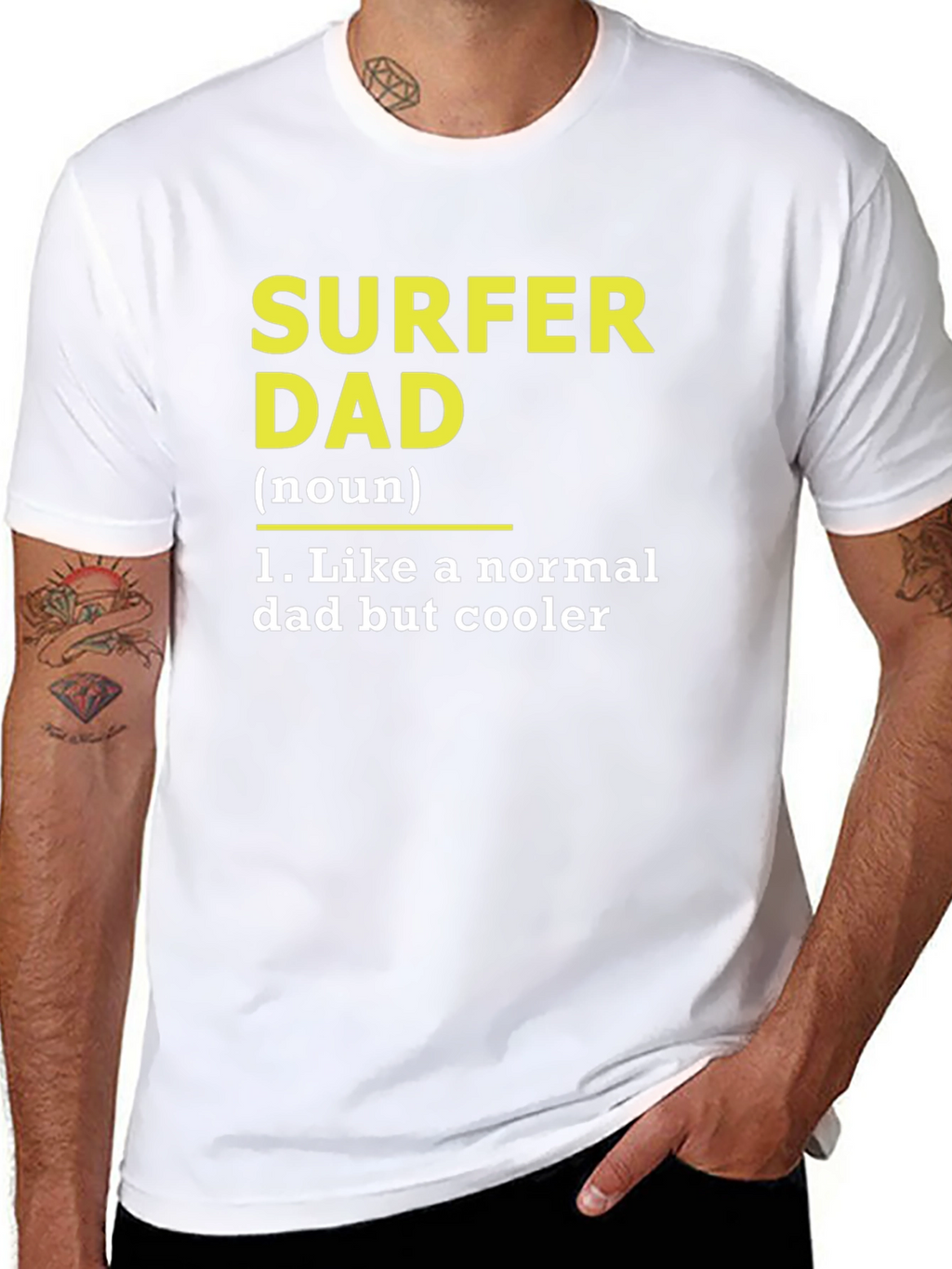 Surfer Dad T-Shirt - Cool Dad Definition