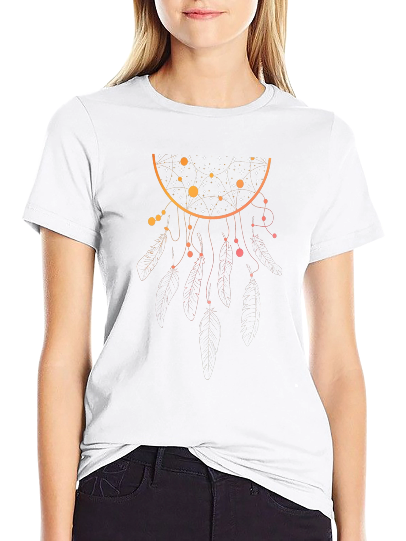 Dreamcatcher Graphic Tee - Stylish Comfort