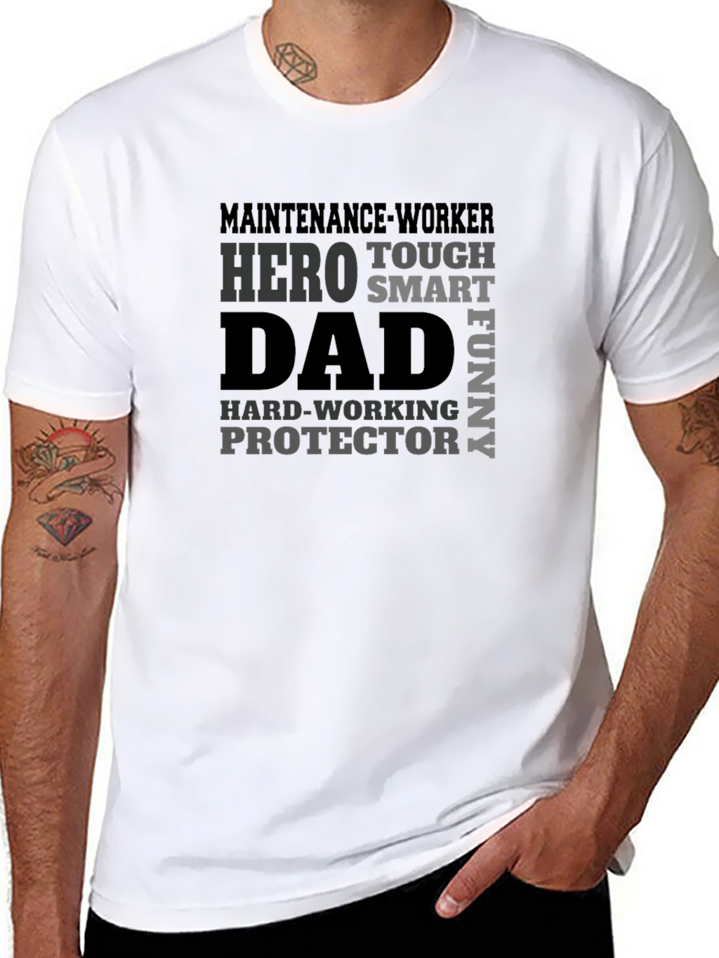 Maintenance Worker Dad T-Shirt