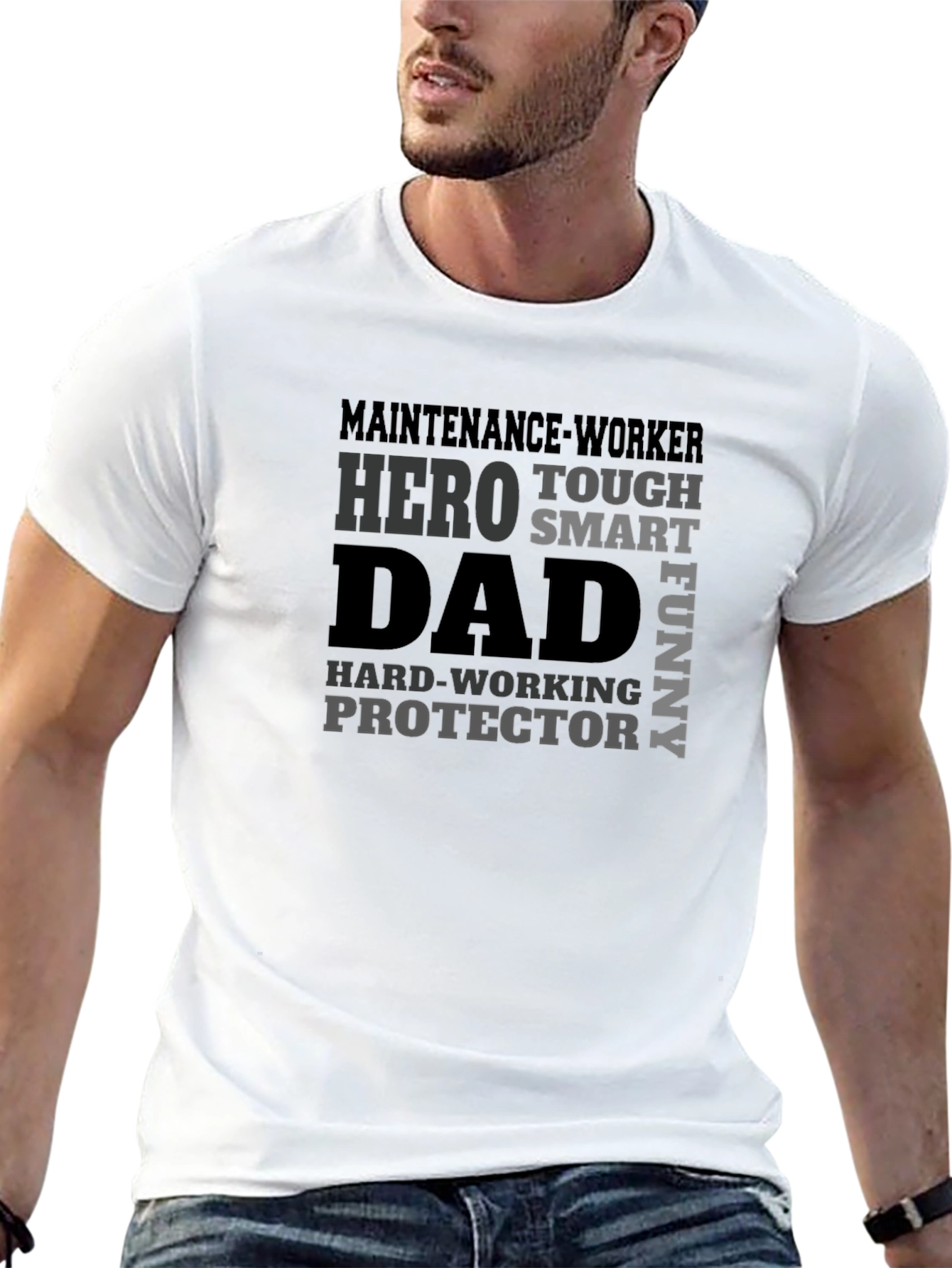 Maintenance Worker Dad T-Shirt