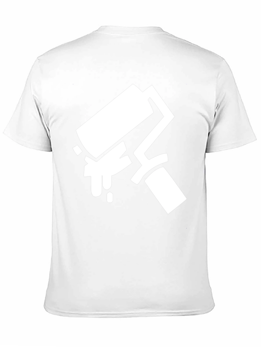 Paint Roller Graphic Tee - Stylish Painters Shirt