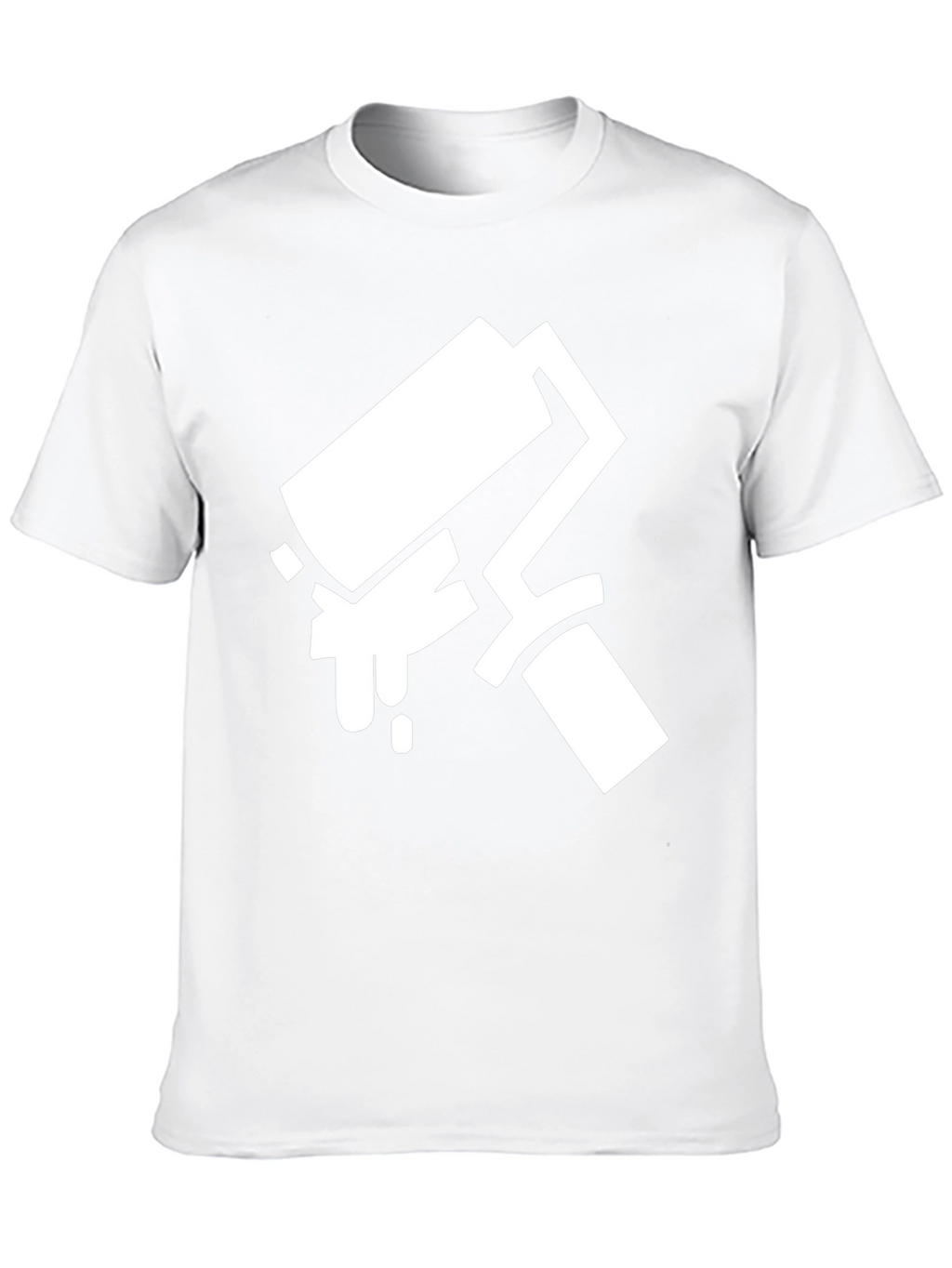 Paint Roller Graphic Tee - Stylish Painters Shirt