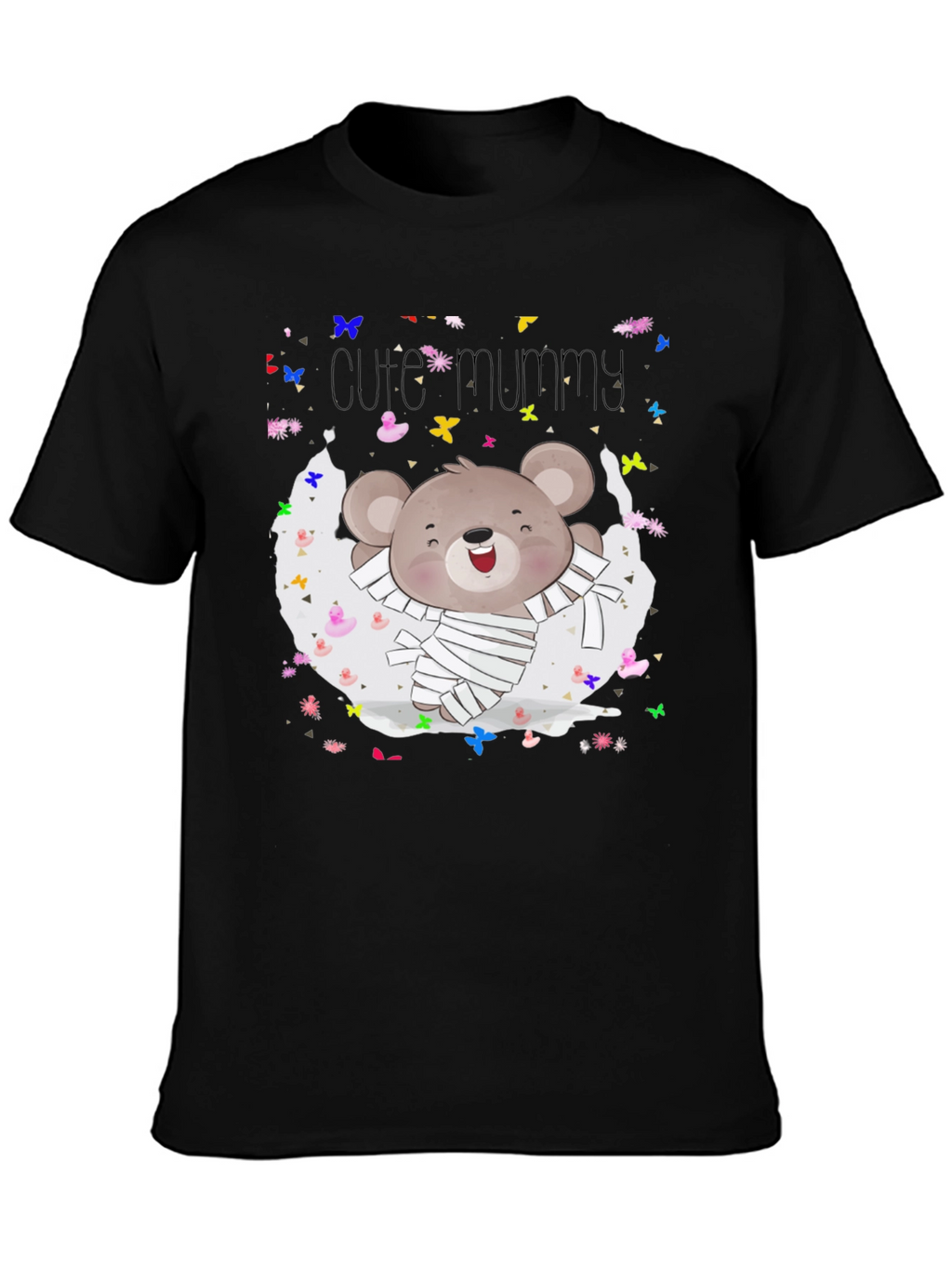 Cute Mummy Bear Halloween T-Shirt
