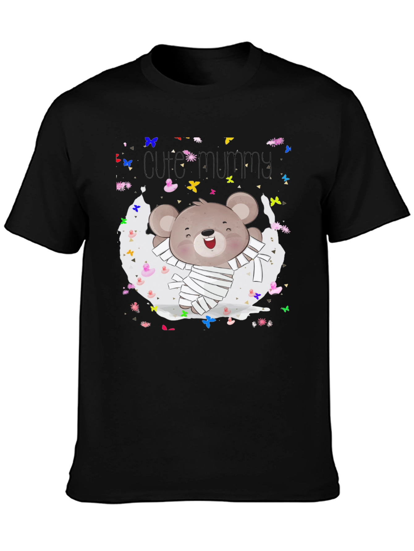 Cute Mummy Bear Halloween T-Shirt
