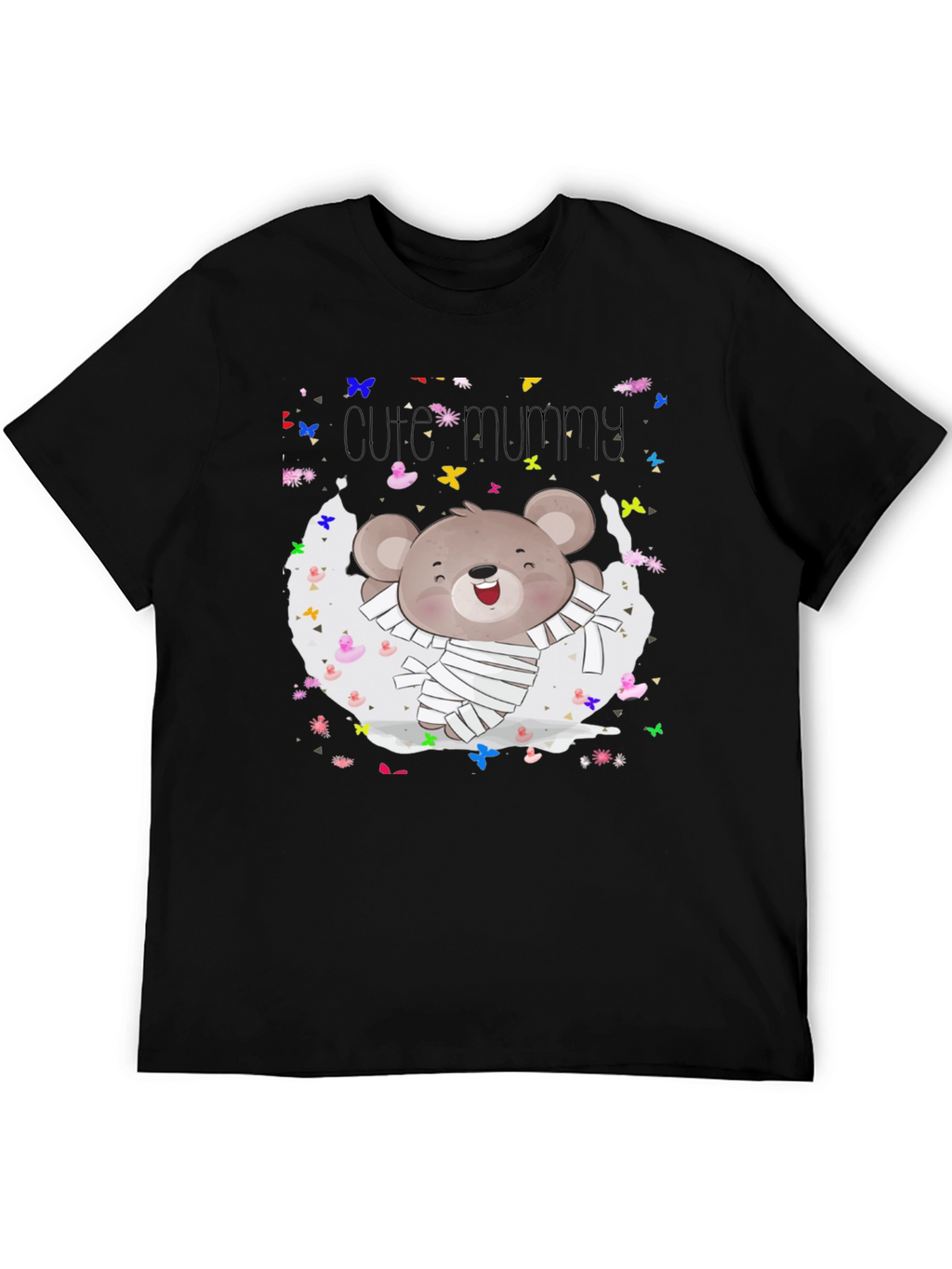 Cute Mummy Bear Halloween T-Shirt