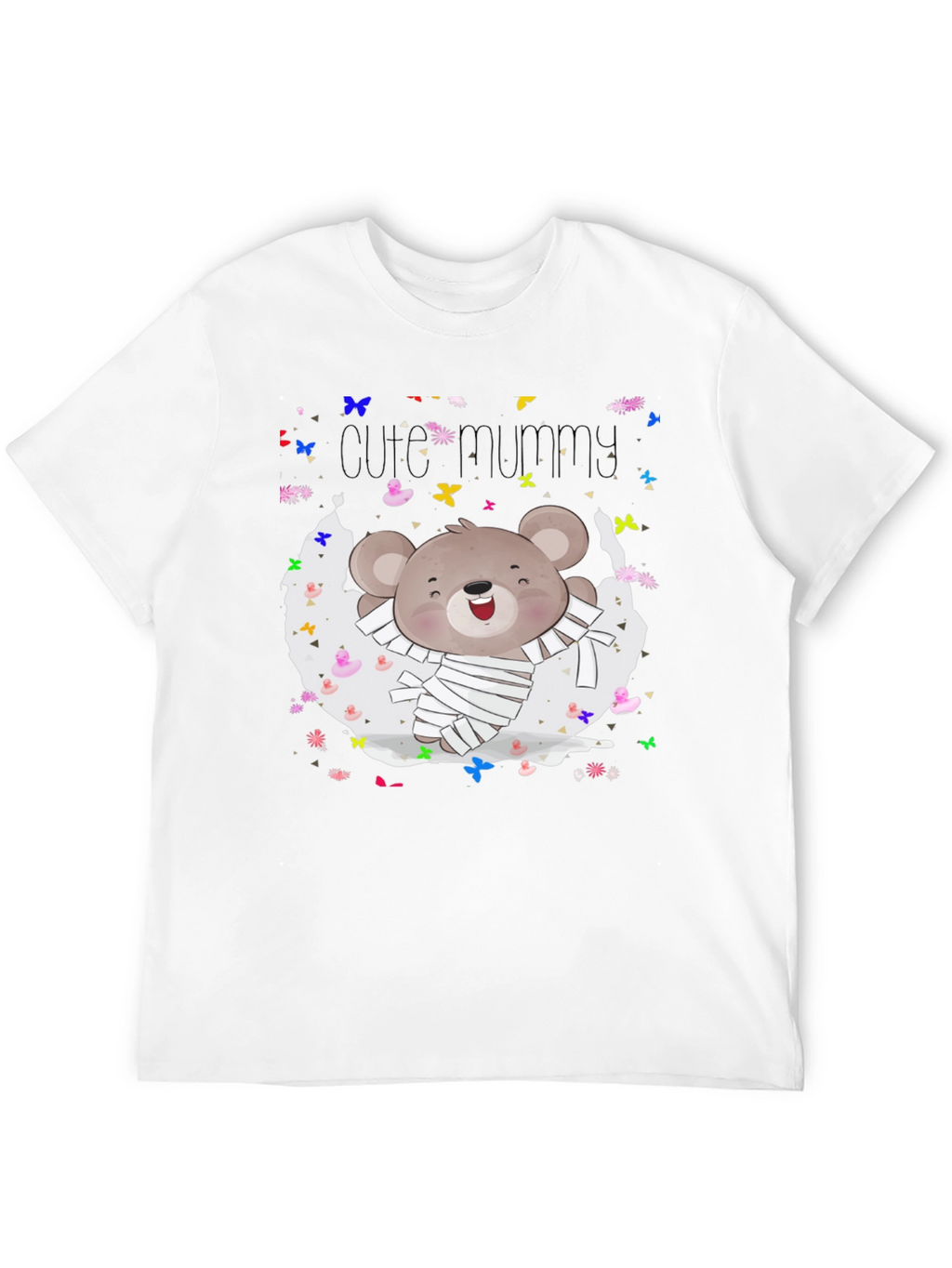 Cute Mummy Bear Halloween T-Shirt