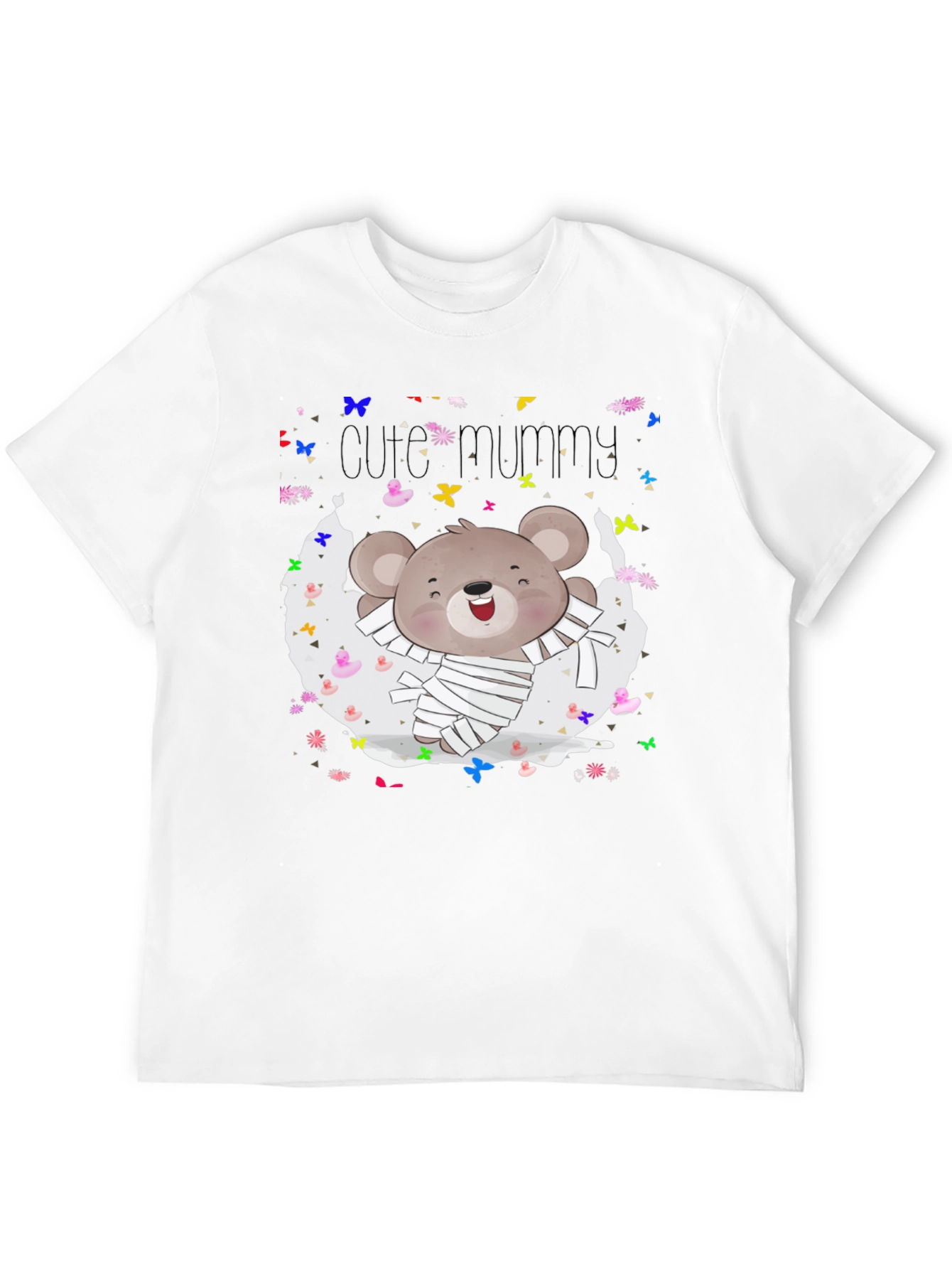 Cute Mummy Bear Halloween T-Shirt