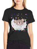 Cute Mummy Bear Halloween T-Shirt