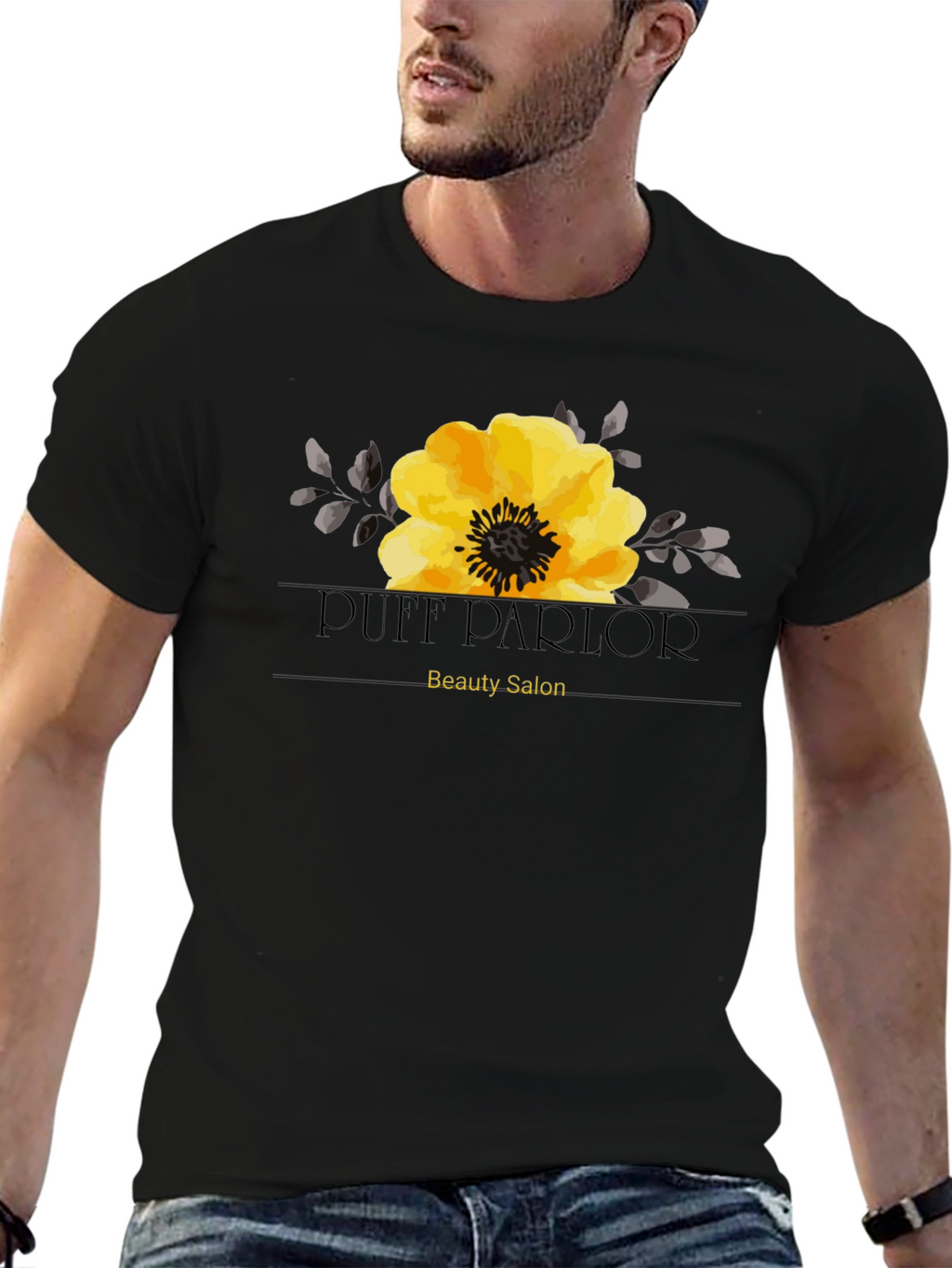 Puff Parlor Beauty Salon Graphic T-Shirt