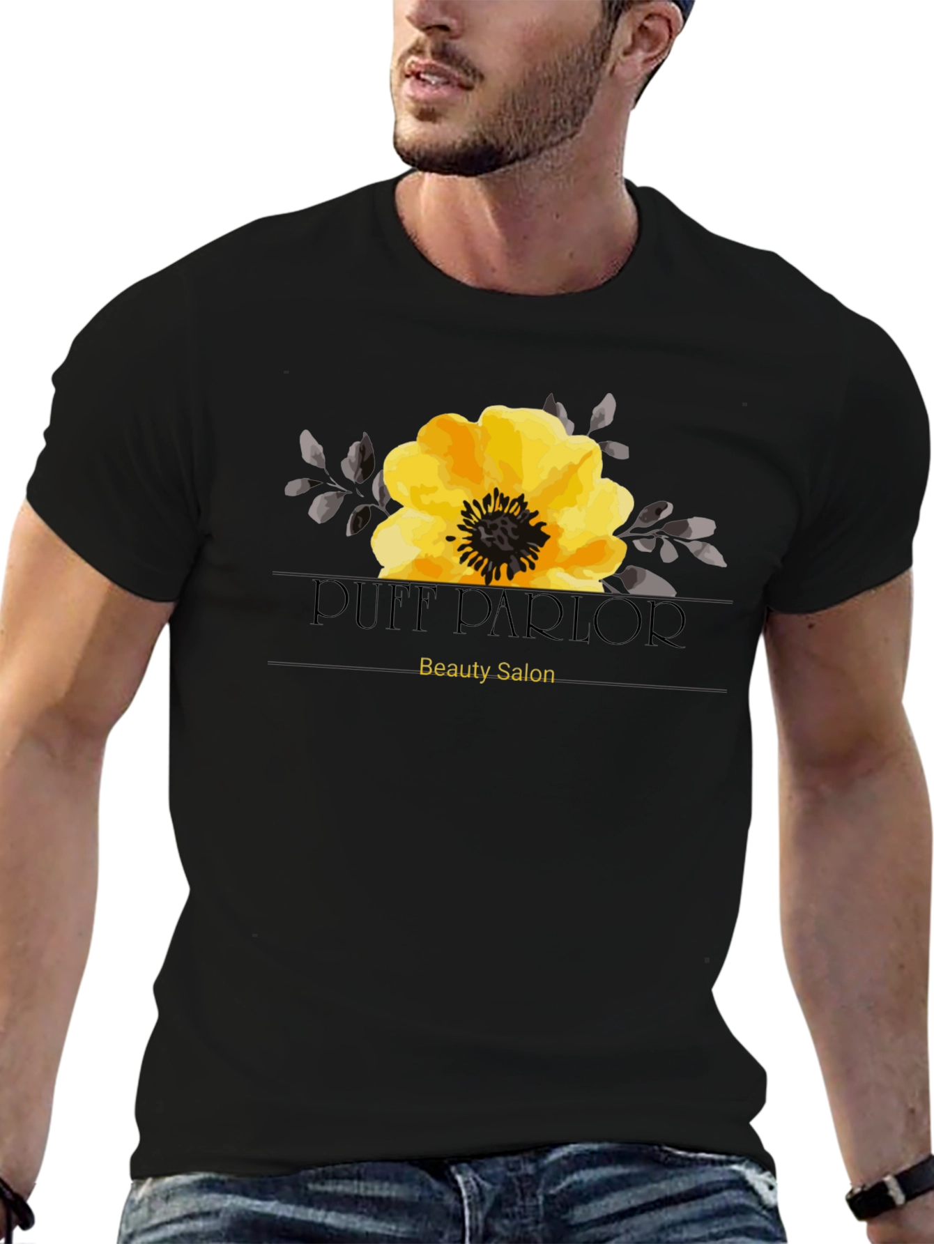 Puff Parlor Beauty Salon Graphic T-Shirt