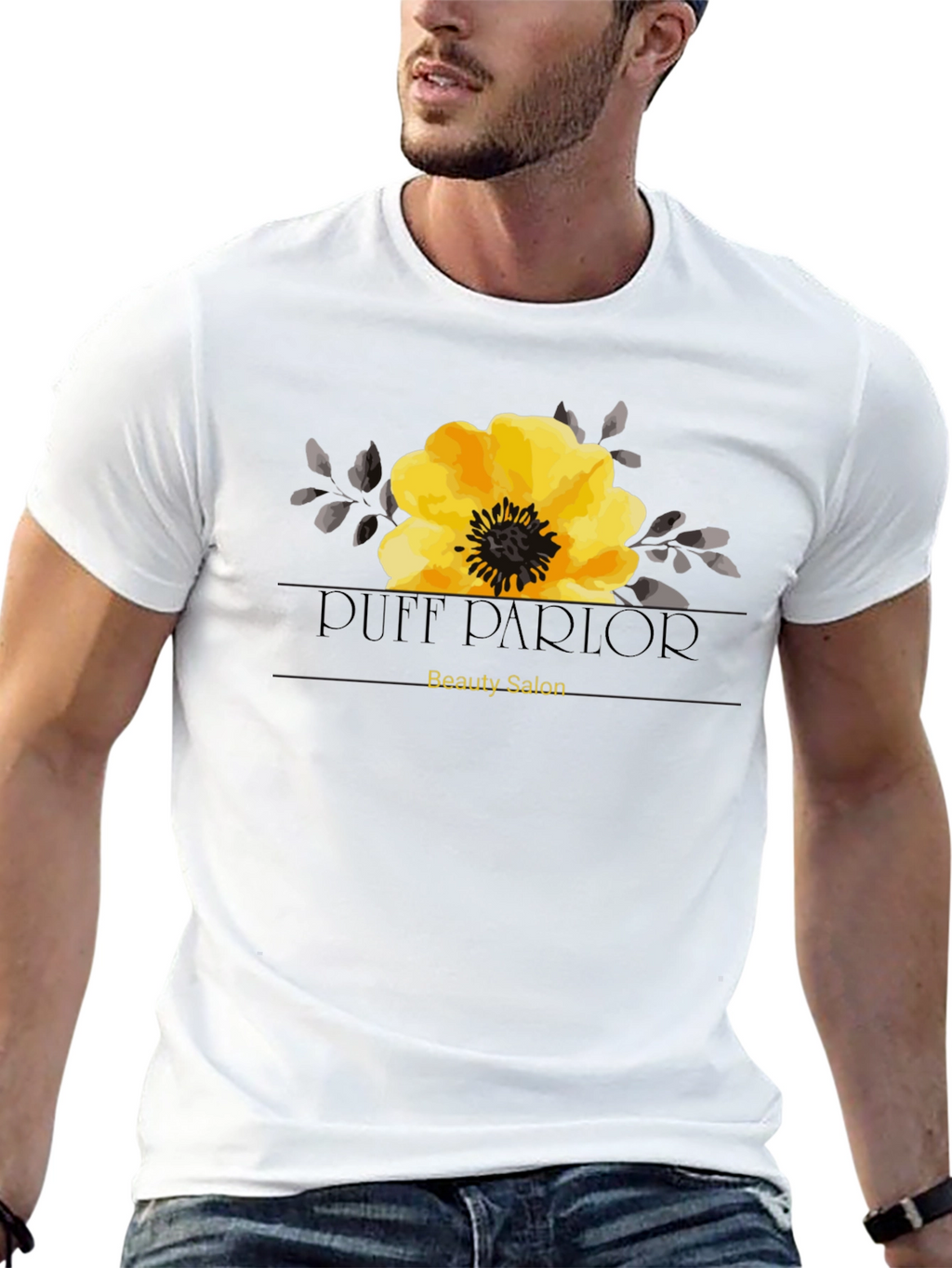 Puff Parlor Beauty Salon Graphic T-Shirt