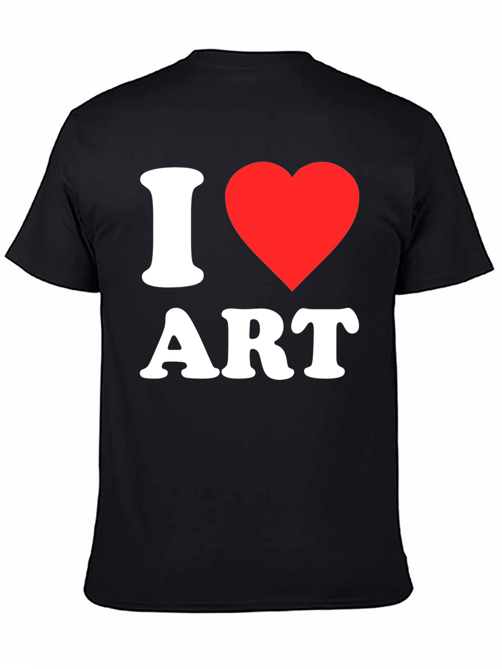 I Love Art T-Shirt - Classic Graphic Tee
