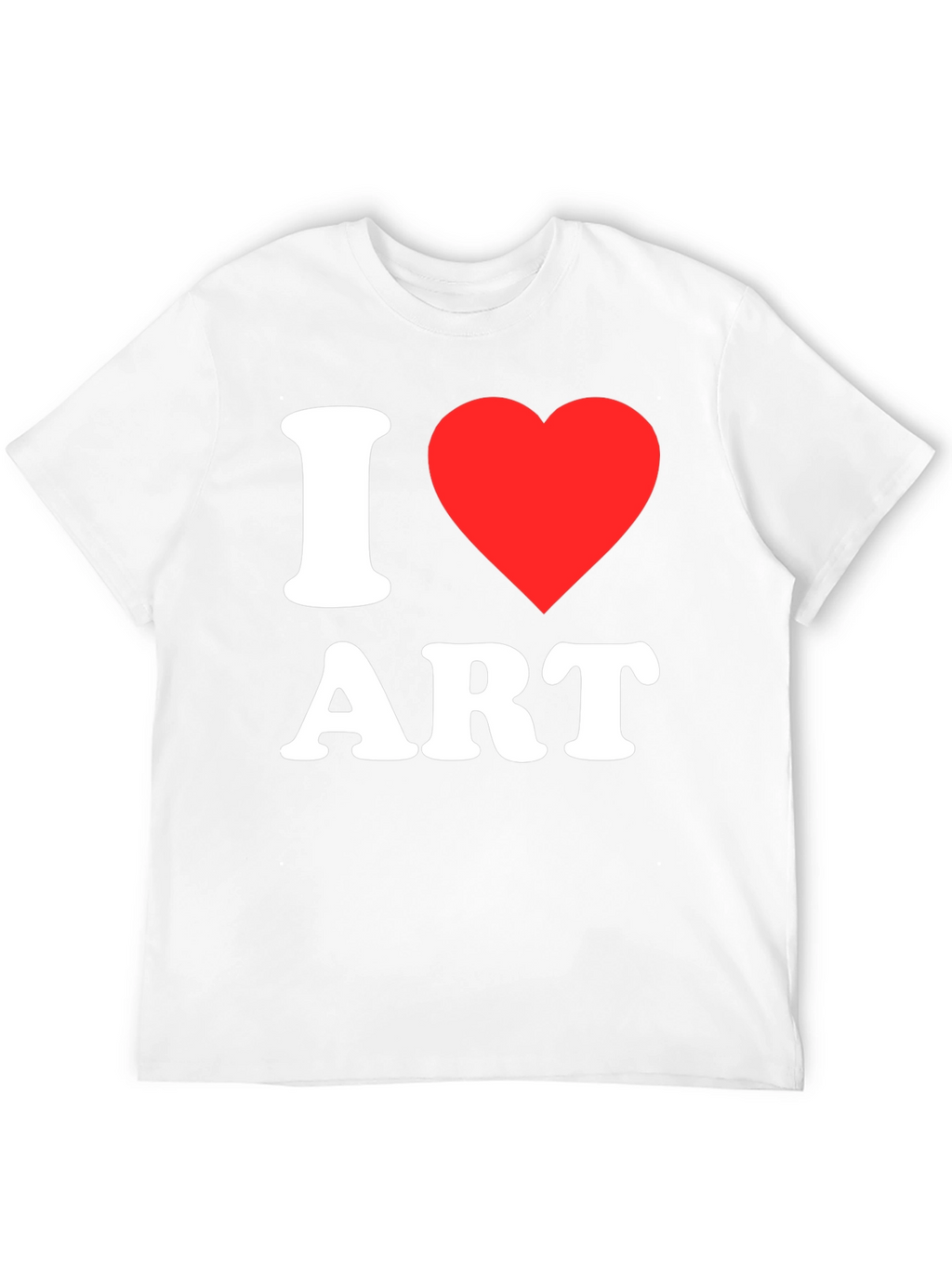 I Love Art T-Shirt - Classic Graphic Tee