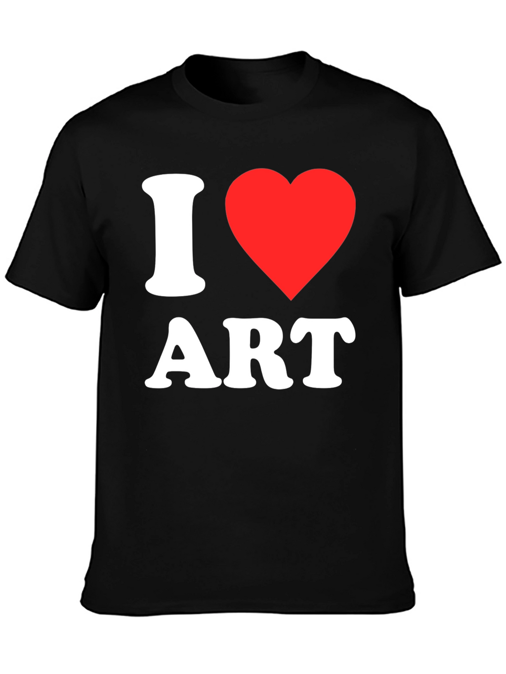 I Love Art T-Shirt - Classic Graphic Tee