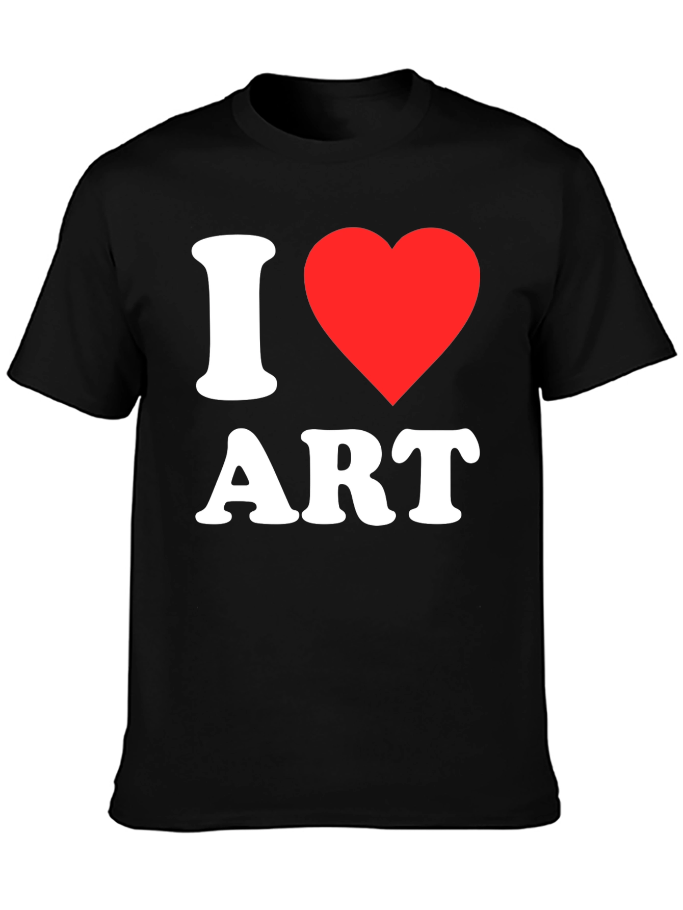 I Love Art T-Shirt - Classic Graphic Tee