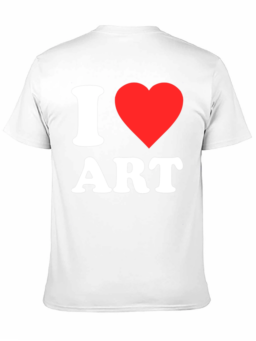 I Love Art T-Shirt - Classic Graphic Tee