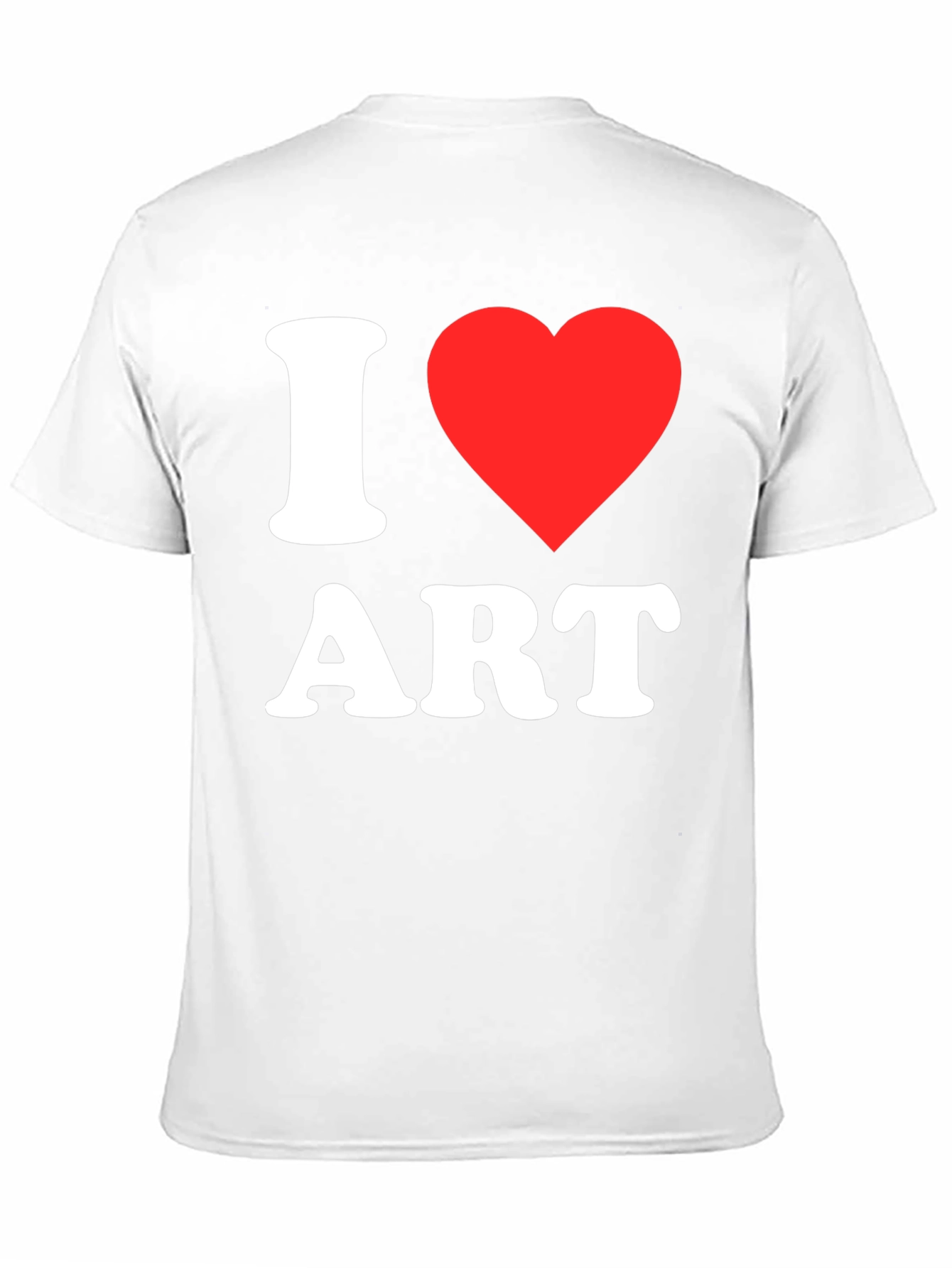 I Love Art T-Shirt - Classic Graphic Tee