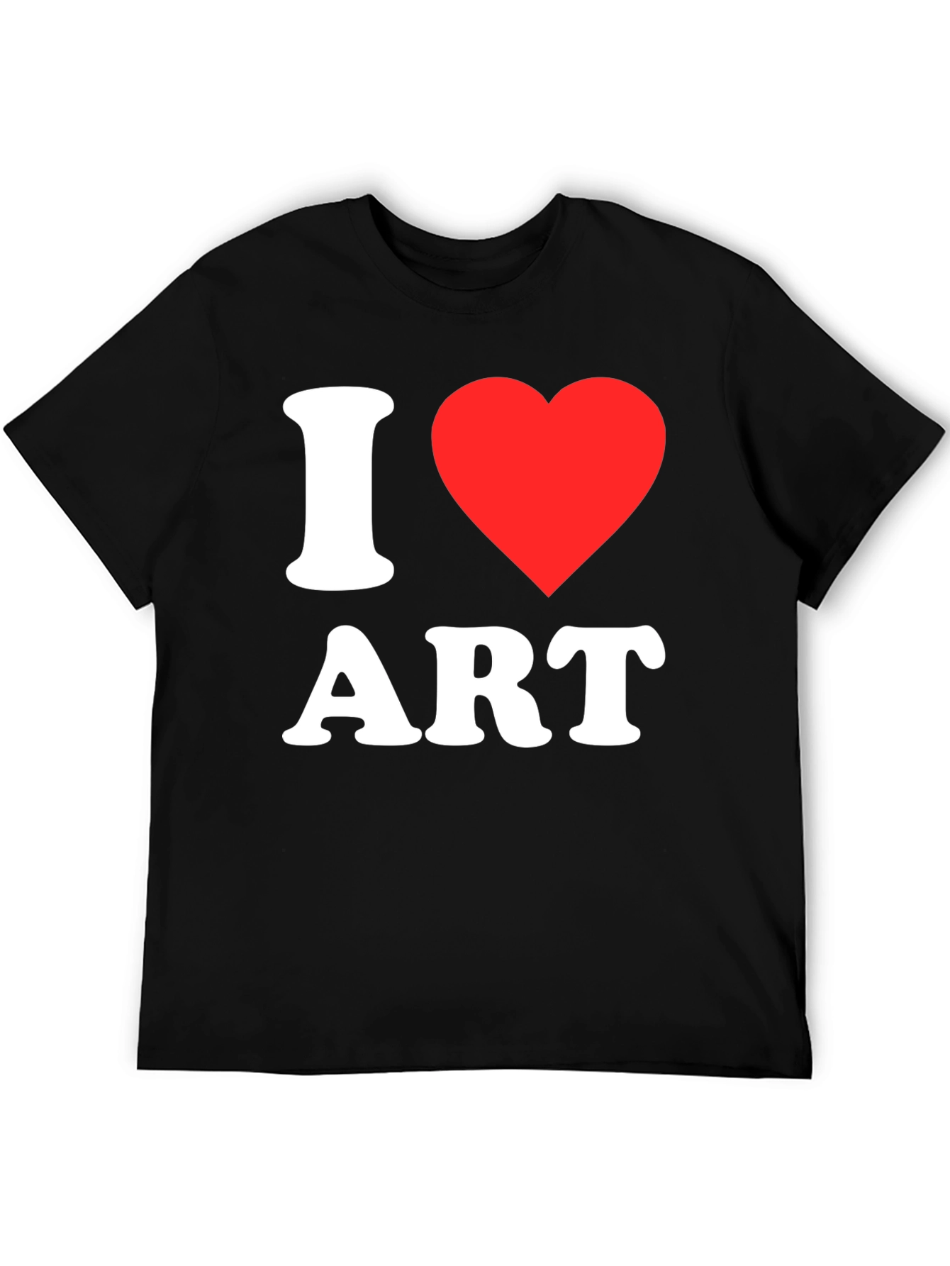 I Love Art T-Shirt - Classic Graphic Tee