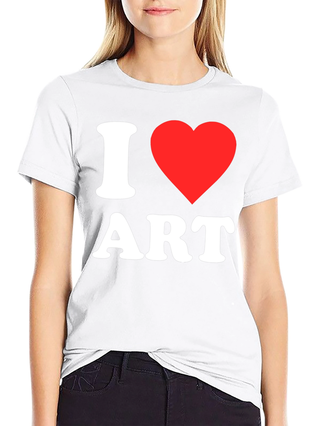 I Love Art T-Shirt - Classic Graphic Tee