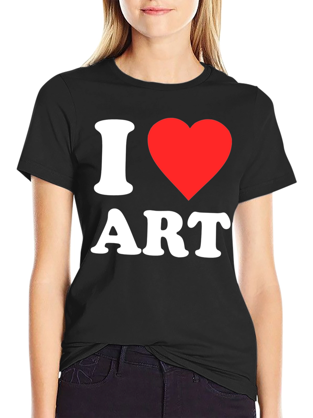 I Love Art T-Shirt - Classic Graphic Tee