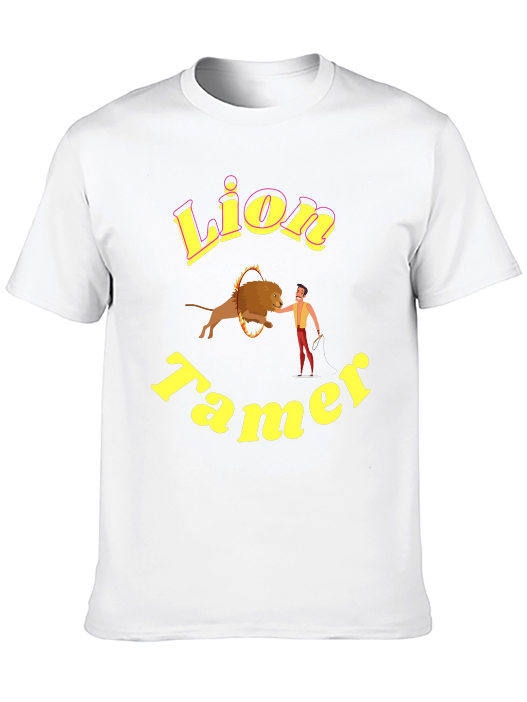 Lion Tamer Graphic Tee - Circus Inspired Design