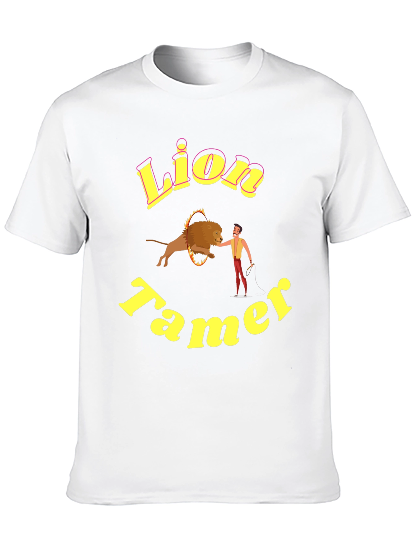 Lion Tamer Graphic Tee - Circus Inspired Design