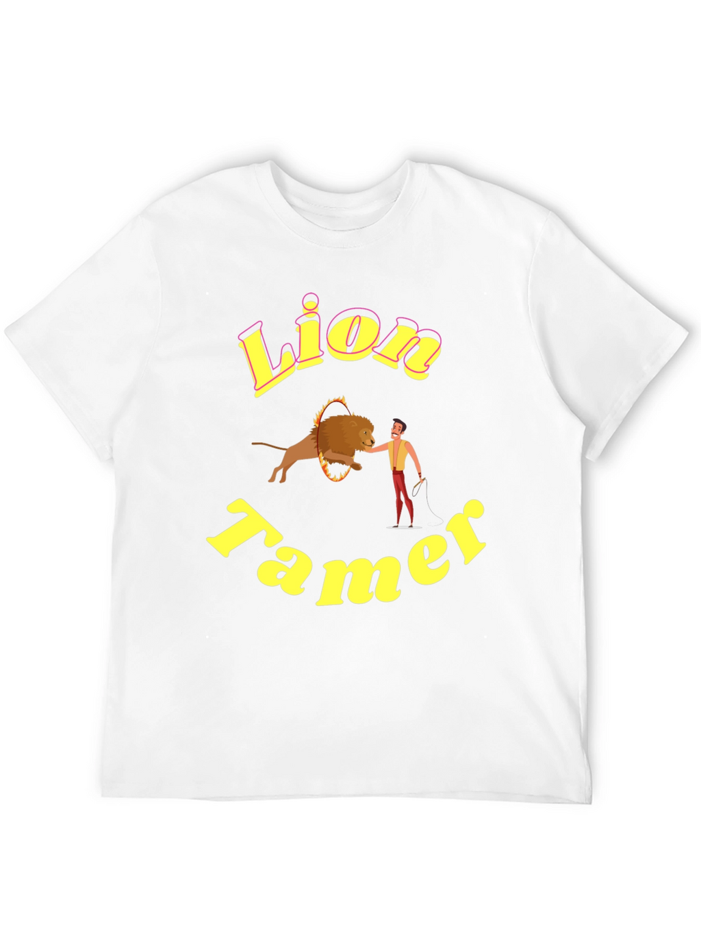 Lion Tamer Graphic Tee - Circus Inspired Design
