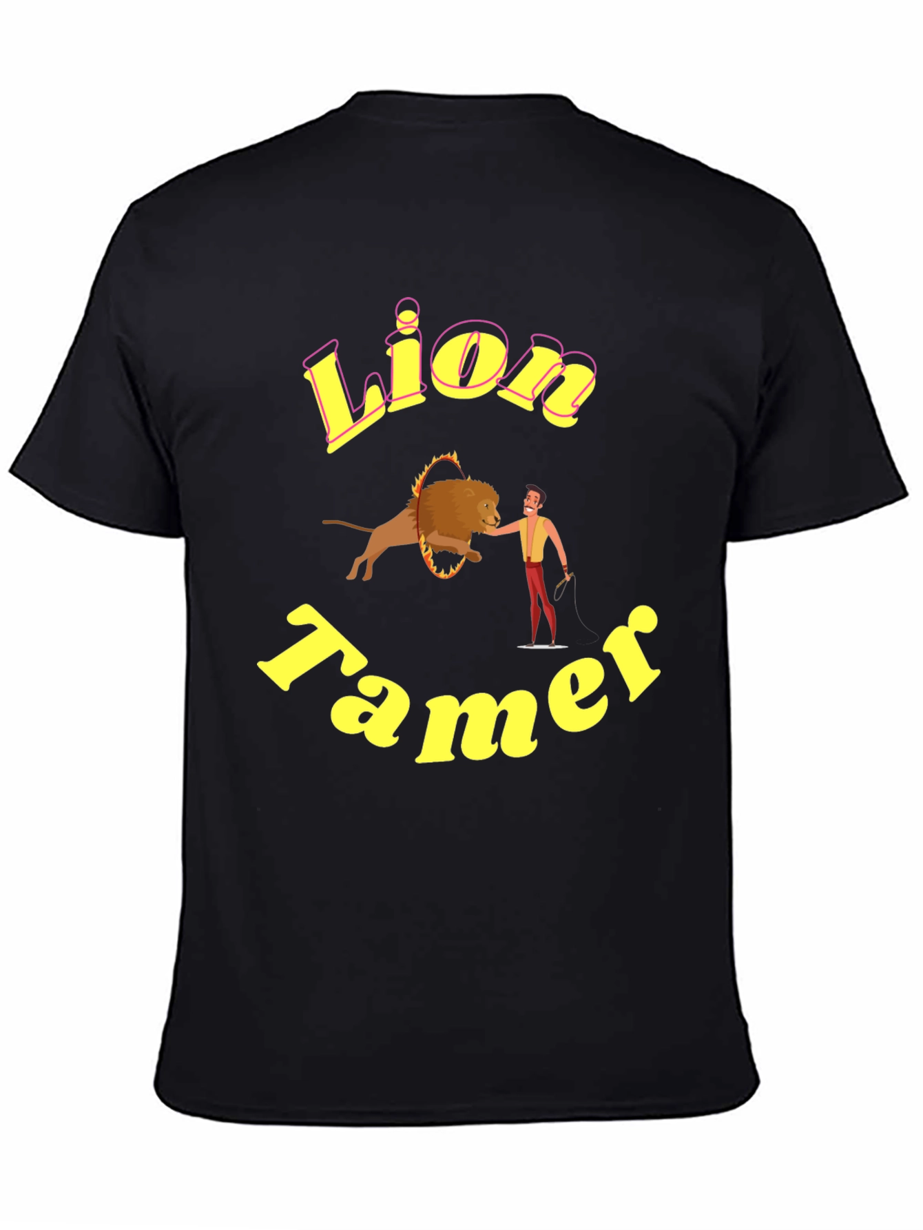 Lion Tamer Graphic Tee - Circus Inspired Design