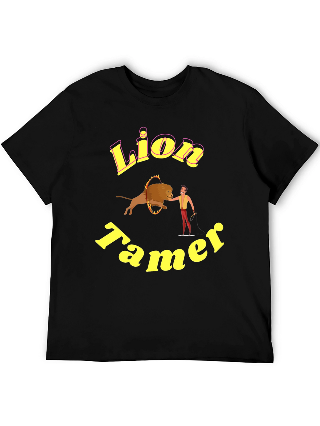 Lion Tamer Graphic Tee - Circus Inspired Design