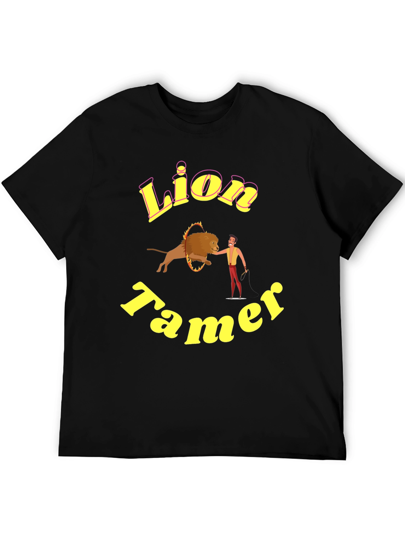 Lion Tamer Graphic Tee - Circus Inspired Design