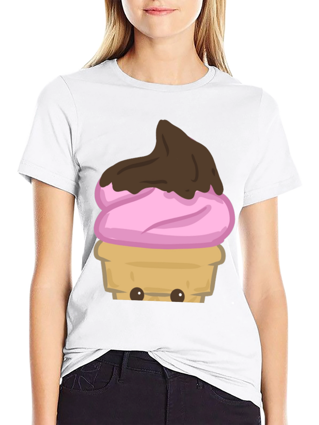 Cute Ice Cream Graphic Tee