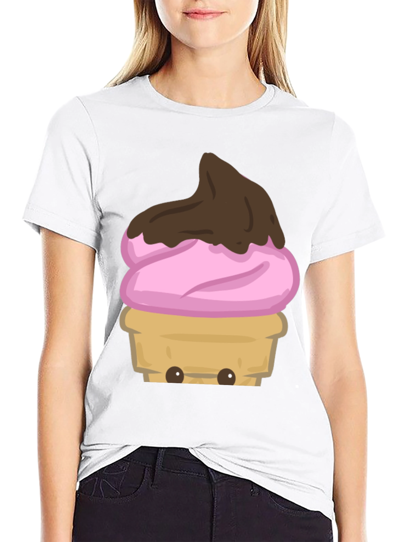Cute Ice Cream Graphic Tee