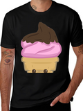 Cute Ice Cream Graphic Tee