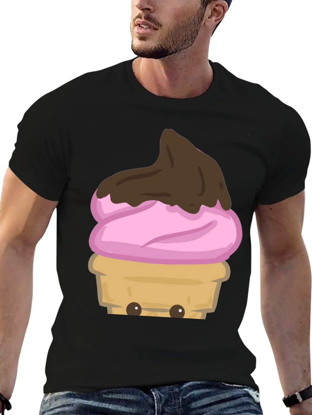Cute Ice Cream Graphic Tee